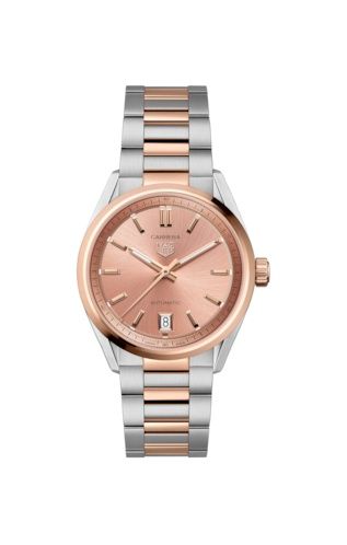 TAG Heuer Carrera Date 36 Stainless Steel - Rose Gold / Rose